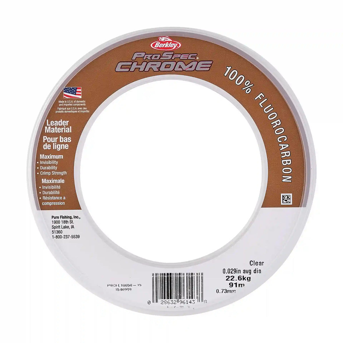 ProSpec® Chrome 100% Fluorocarbon Leader